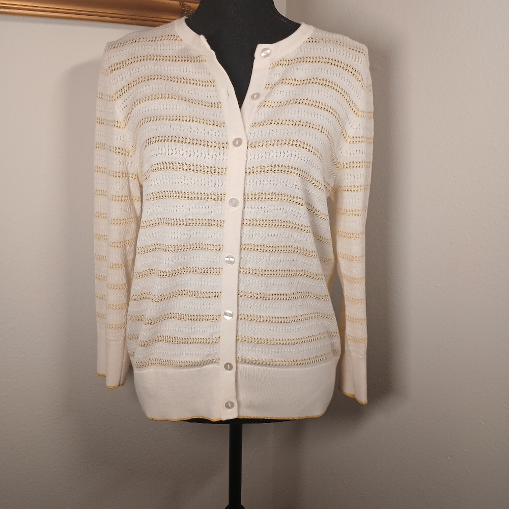 Ann Taylor Cardigan Sweater Size L